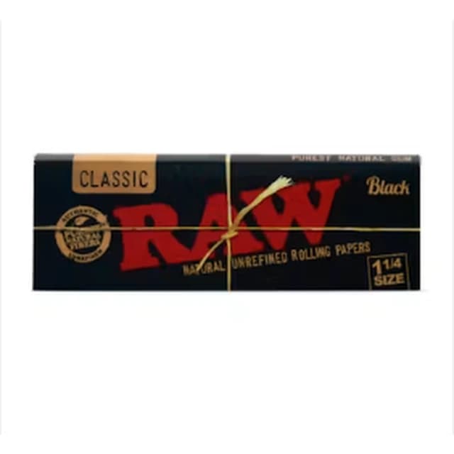 RAW Black 1.25" Papers product reference